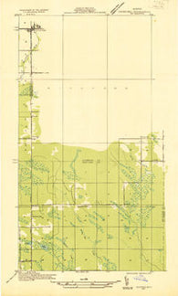 Pickford SE Michigan Historical topographic map, 1:31680 scale, 7.5 X 7.5 Minute, Year 1931