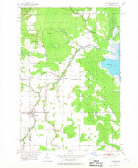 Pickford Michigan Historical topographic map, 1:24000 scale, 7.5 X 7.5 Minute, Year 1953