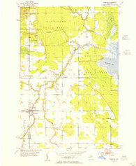 Pickford Michigan Historical topographic map, 1:24000 scale, 7.5 X 7.5 Minute, Year 1953