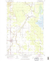 Pickford Michigan Historical topographic map, 1:24000 scale, 7.5 X 7.5 Minute, Year 1953