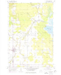 Pickford Michigan Historical topographic map, 1:24000 scale, 7.5 X 7.5 Minute, Year 1953