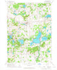 Pinckney Michigan Historical topographic map, 1:24000 scale, 7.5 X 7.5 Minute, Year 1965