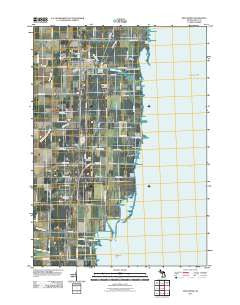 Pinconning Michigan Historical topographic map, 1:24000 scale, 7.5 X 7.5 Minute, Year 2011