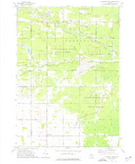 Pleasant Valley Michigan Historical topographic map, 1:24000 scale, 7.5 X 7.5 Minute, Year 1973