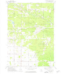 Pleasant Valley Michigan Historical topographic map, 1:24000 scale, 7.5 X 7.5 Minute, Year 1973