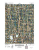 Pleasant Lake Michigan Historical topographic map, 1:24000 scale, 7.5 X 7.5 Minute, Year 2011