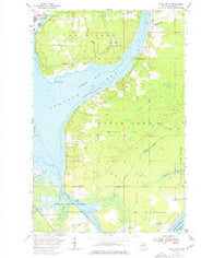 Point Mills Michigan Historical topographic map, 1:24000 scale, 7.5 X 7.5 Minute, Year 1954
