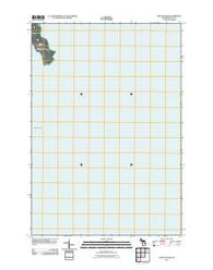 Point Detour Michigan Historical topographic map, 1:24000 scale, 7.5 X 7.5 Minute, Year 2011