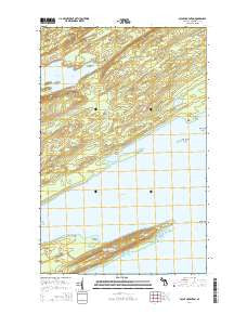 Point Houghton Michigan Historical topographic map, 1:24000 scale, 7.5 X 7.5 Minute, Year 2014