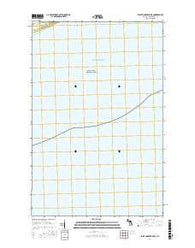 Point Houghton OE S Michigan Current topographic map, 1:24000 scale, 7.5 X 7.5 Minute, Year 2017