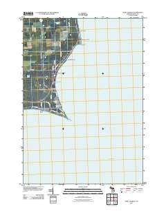 Point Lookout Michigan Historical topographic map, 1:24000 scale, 7.5 X 7.5 Minute, Year 2011