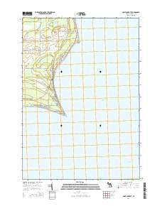 Point Lookout Michigan Historical topographic map, 1:24000 scale, 7.5 X 7.5 Minute, Year 2014