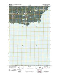 Point Patterson Michigan Historical topographic map, 1:24000 scale, 7.5 X 7.5 Minute, Year 2011