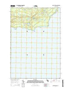 Point Patterson Michigan Historical topographic map, 1:24000 scale, 7.5 X 7.5 Minute, Year 2014