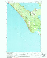 Pointe Aux Chenes Michigan Historical topographic map, 1:24000 scale, 7.5 X 7.5 Minute, Year 1964