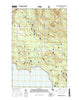 Pontchartrain Shores Michigan Current topographic map, 1:24000 scale, 7.5 X 7.5 Minute, Year 2017