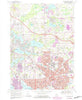 Pontiac North Michigan Historical topographic map, 1:24000 scale, 7.5 X 7.5 Minute, Year 1968