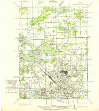 Pontiac North Michigan Historical topographic map, 1:31680 scale, 7.5 X 7.5 Minute, Year 1936