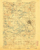 Pontiac Michigan Historical topographic map, 1:62500 scale, 15 X 15 Minute, Year 1907