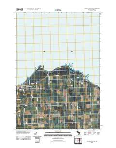 Port Austin East Michigan Historical topographic map, 1:24000 scale, 7.5 X 7.5 Minute, Year 2011