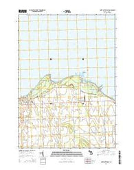 Port Austin East Michigan Historical topographic map, 1:24000 scale, 7.5 X 7.5 Minute, Year 2014
