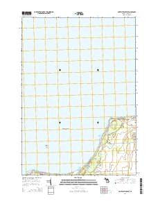 Port Austin West Michigan Historical topographic map, 1:24000 scale, 7.5 X 7.5 Minute, Year 2014
