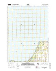 Port Austin West Michigan Current topographic map, 1:24000 scale, 7.5 X 7.5 Minute, Year 2016