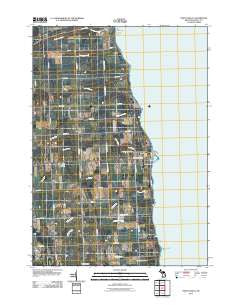Port Sanilac Michigan Historical topographic map, 1:24000 scale, 7.5 X 7.5 Minute, Year 2011