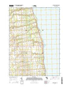 Port Sanilac Michigan Historical topographic map, 1:24000 scale, 7.5 X 7.5 Minute, Year 2014
