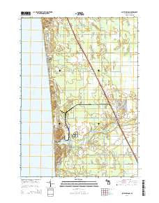 Port Sheldon Michigan Historical topographic map, 1:24000 scale, 7.5 X 7.5 Minute, Year 2014