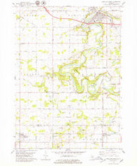 Portland South Michigan Historical topographic map, 1:24000 scale, 7.5 X 7.5 Minute, Year 1978