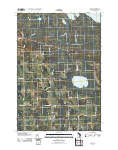 Posen Michigan Historical topographic map, 1:24000 scale, 7.5 X 7.5 Minute, Year 2011