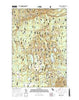 Powell Lake Michigan Current topographic map, 1:24000 scale, 7.5 X 7.5 Minute, Year 2017
