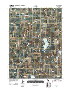 Price Michigan Historical topographic map, 1:24000 scale, 7.5 X 7.5 Minute, Year 2011