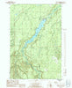 Prickett Lake Michigan Historical topographic map, 1:24000 scale, 7.5 X 7.5 Minute, Year 1985