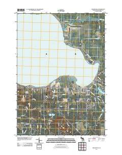 Prudenville Michigan Historical topographic map, 1:24000 scale, 7.5 X 7.5 Minute, Year 2011
