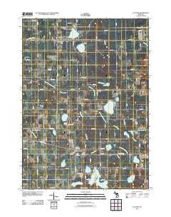 Pullman Michigan Historical topographic map, 1:24000 scale, 7.5 X 7.5 Minute, Year 2011