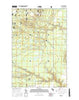 Raco Michigan Current topographic map, 1:24000 scale, 7.5 X 7.5 Minute, Year 2017
