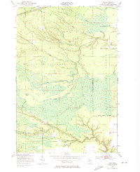 Raco Michigan Historical topographic map, 1:24000 scale, 7.5 X 7.5 Minute, Year 1951