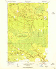 Raco Michigan Historical topographic map, 1:24000 scale, 7.5 X 7.5 Minute, Year 1951