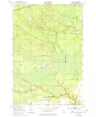 Raco Michigan Historical topographic map, 1:24000 scale, 7.5 X 7.5 Minute, Year 1951