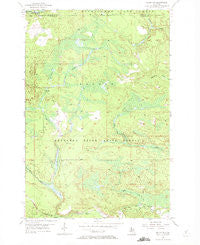Ralph NW Michigan Historical topographic map, 1:24000 scale, 7.5 X 7.5 Minute, Year 1955