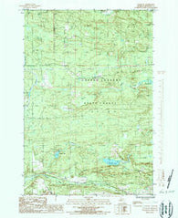 Ralph SW Michigan Historical topographic map, 1:24000 scale, 7.5 X 7.5 Minute, Year 1986