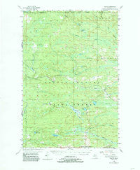 Ralph Michigan Historical topographic map, 1:62500 scale, 15 X 15 Minute, Year 1955