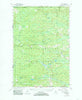 Ralph Michigan Historical topographic map, 1:62500 scale, 15 X 15 Minute, Year 1955