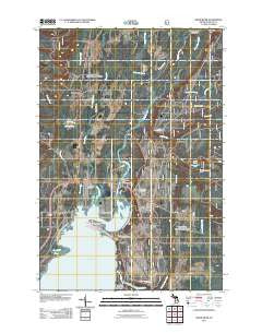 Rapid River Michigan Historical topographic map, 1:24000 scale, 7.5 X 7.5 Minute, Year 2011