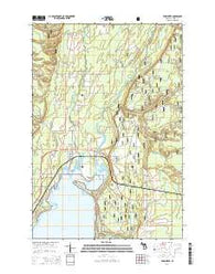 Rapid River Michigan Historical topographic map, 1:24000 scale, 7.5 X 7.5 Minute, Year 2014