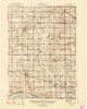 Ravenna Michigan Historical topographic map, 1:62500 scale, 15 X 15 Minute, Year 1945