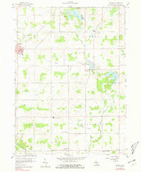 Reading Michigan Historical topographic map, 1:24000 scale, 7.5 X 7.5 Minute, Year 1959