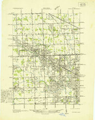 Redford Michigan Historical topographic map, 1:31680 scale, 7.5 X 7.5 Minute, Year 1936